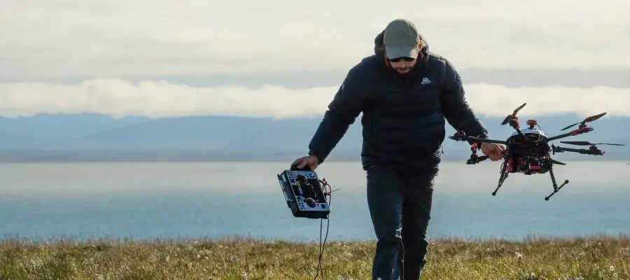 Jakob Assmann on his fieldwork