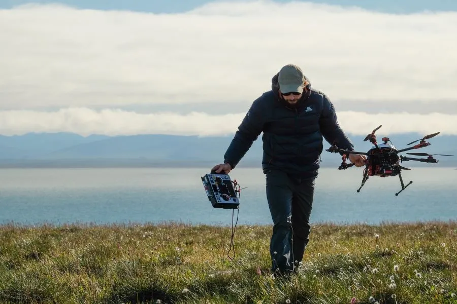 Jakob Assmann on his fieldwork
